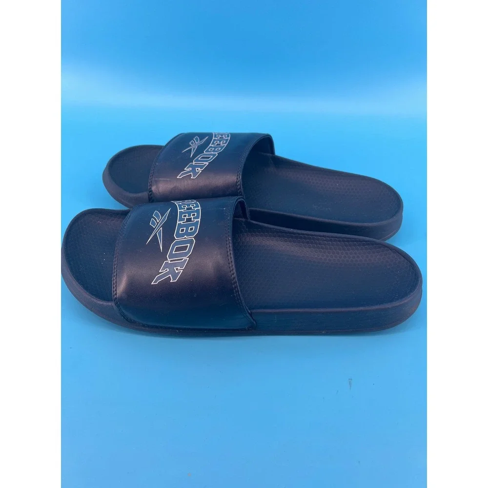 Reebok Unisex Adult Classics Slide Sandal, Vector Navy/Vector Blue/White, 5.5